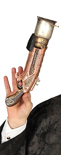 Kids Boys Girls Toy Gun Steampunk Western Rifle Musket Victorian Inventor Fancy Dress Weapon Accessory Prop steampunk buy now online