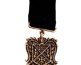 Black Tulip Steampunk Medal. Great Cosplay Military Style Vintage Victorian Medal. steampunk buy now online