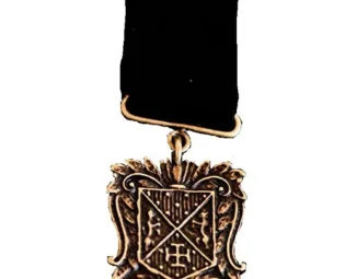 Black Tulip Steampunk Medal. Great Cosplay Military Style Vintage Victorian Medal. steampunk buy now online