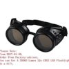 Pu Ran® Retro Steampunk Goggles Welding Punk Glasses Cosplay - Black steampunk buy now online