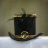 Black and Gold Cosplay Mini Top Hat by EleyasDesigns steampunk buy now online Black and Gold Cosplay Mini Top Hat by EleyasDesigns steampunk buy now online
