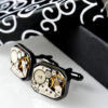 Cuff Links for man movement watches by steampunkerstudio steampunk buy now online