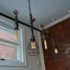 Hanging Multiple Pendant - Steampunk Pipe Light - Hanging Pendant Light - Steampunk Pendant - Steampunk Ceiling Light - Steampunk Lighting by WestNinthVintage steampunk buy now online Hanging Multiple Pendant - Steampunk Pipe Light - Hanging Pendant Light - Steampunk Pendant - Steampunk Ceiling Light - Steampunk Lighting by WestNinthVintage steampunk buy now online
