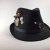 Hat made of felt, a steampunk hat, an hat for autumn, a warm hat, a hat made of wool by LadaHandknitting steampunk buy now online