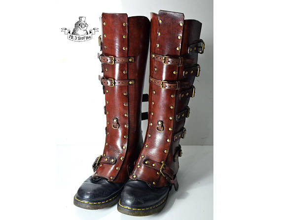 High spats by TimmyHog steampunk buy now online