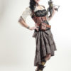 Leather Ladies Strap Belt by LadyHeathersFashions steampunk buy now online