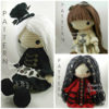 Lisette, Antonia and Alexis- Steampunk-Amigurumi Dolls Crochet Patterns by CarmenRent steampunk buy now online
