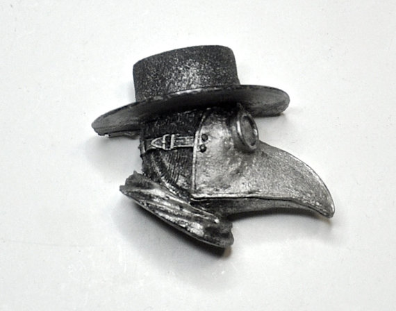 Plague Doctor Magnet by Dellamorteco steampunk buy now online