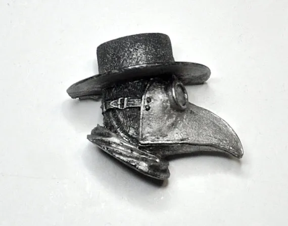 Plague Doctor Magnet by Dellamorteco steampunk buy now online Plague Doctor Magnet by Dellamorteco steampunk buy now online
