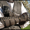 Rawhide Gauntlets by AdhrasArt steampunk buy now online
