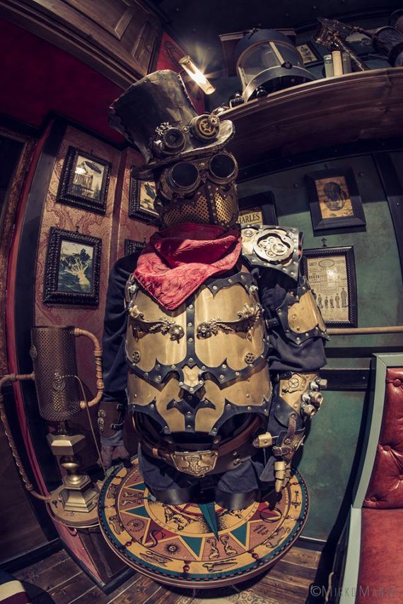Steampunk Fantasy Medieval full armor Cosplay by ProgettoSteam steampunk buy now online
