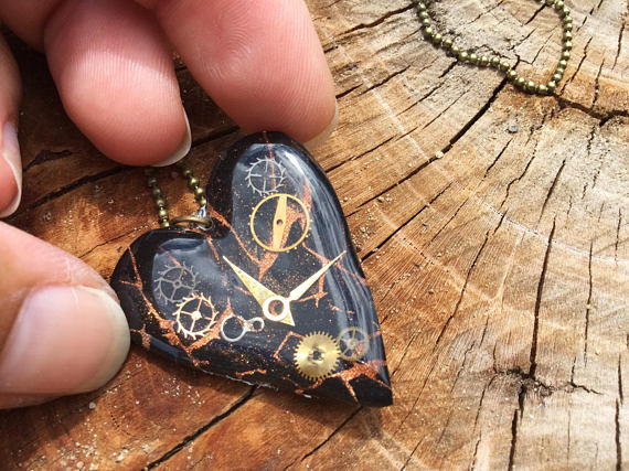 Steampunk heart by LibeBulle steampunk buy now online
