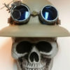 Steampunk Pith Helmet with goggles by SteampunkPirateShop steampunk buy now online