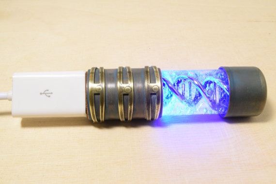 Steampunk USB Flash Drive - Alien DNA - 8GB/16GB/32GB/64GB - Gift for him - Birthday gift by ProperR steampunk buy now online
