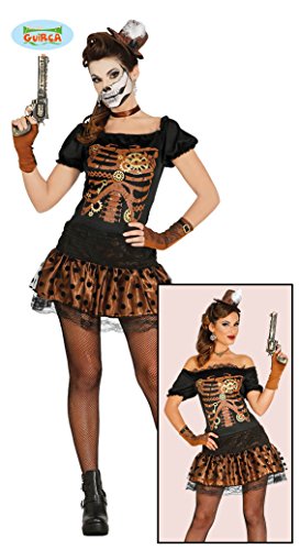 Retro woman skeleton steampunk costume size L steampunk buy now online
