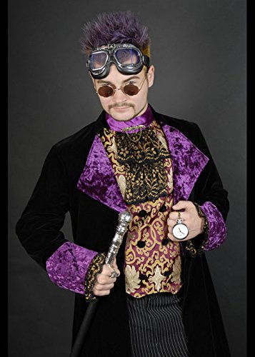 Mens Gothic Victorian Steam Punk Costume XL (44-46" Chest) steampunk buy now online