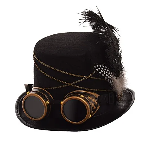 GRACEART Women's Gothic Steampunk Top Hat steampunk buy now online GRACEART Women's Gothic Steampunk Top Hat steampunk buy now online