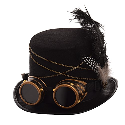 GRACEART Women's Gothic Steampunk Top Hat steampunk buy now online