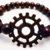 Commander Lexa headpiece Wooden Bracelet by ViolentFaery steampunk buy now online