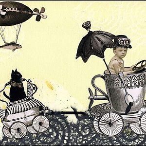 Emmet & Otis Go For A Ride steampunk buy now online