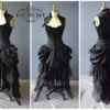 french courtesan-custom-masquerade dress--corset dress-carnival-the secret boutique-halloween-costume-corset dress-prom-wedding-gothic by thesecretboutique steampunk buy now online