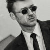 Hi Tek Alexander oval sunglasses metal frame polarized lens steampunk Gothic vampire uisex retro 1980s UV400 cosplay styling by AlexanderHiTek steampunk buy now online