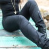 Ladies Fitted Pants - Black, Leggings, Light Weight Pants Steampunk Festival Clothing Burning Man Summer pants, Hipster, Wanderlusts Pants by KelseysCreationsShop steampunk buy now online