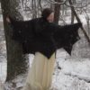 PDF Bat Cape Knitting Pattern - Instant Download by katebellando steampunk buy now online
