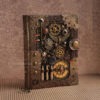 READY TO SHIP Steampunk journal "Ammunition" A6 blank notebook brown diary Steampunk Accessories by nilminova steampunk buy now online