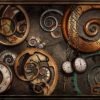 Steampunk - Abstract - Time is complicated steampunk buy now online