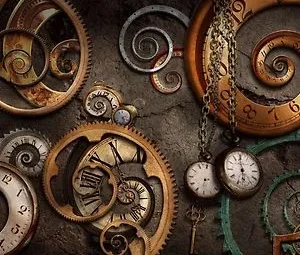 Steampunk - Abstract - Time is complicated steampunk buy now online