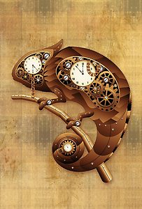 Steampunk Chameleon Vintage Style steampunk buy now online