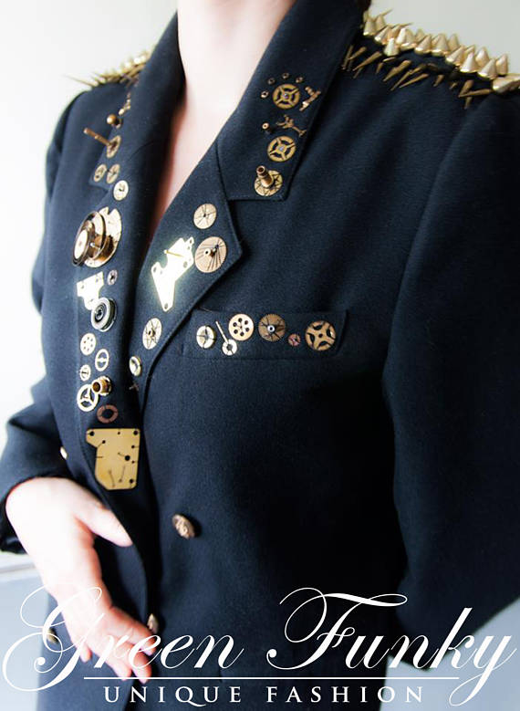 Steampunk Jacket by GreenFunky steampunk buy now online