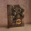 Steampunk journal "Ammunition" A6 blank notebook brown diary Steampunk Accessories by nilminova steampunk buy now online