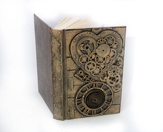 Steampunk Notebook Heart by Artcreativehands steampunk buy now online