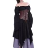 Women's Off Shoulder Renaissance Medieval Gypsy Dresses with Corset Irregular Victorian Queen Costume Fancy Dress steampunk buy now online