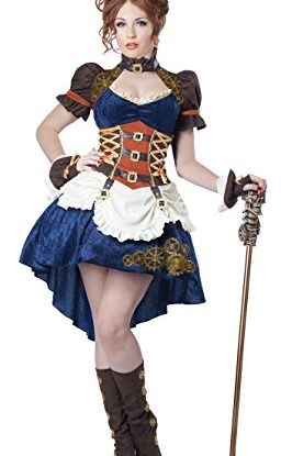 California Costumes Fantasy Steampunk Costume Adult Ladies Small 6-8 steampunk buy now online