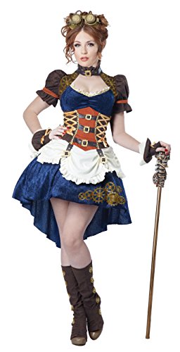 California Costumes Fantasy Steampunk Costume Adult Ladies Small 6-8 steampunk buy now online