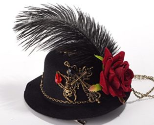 GRACEART Steampunk Mini Top Hat Costume Accessory steampunk buy now online