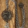 Steampunk Antique Butterfly Gear Necklace steampunk buy now online