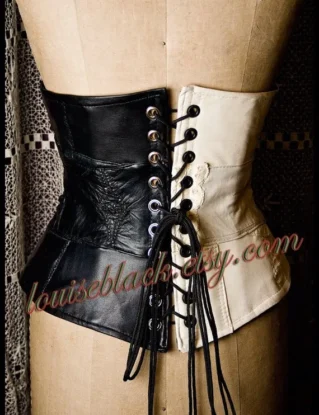 Avant Garde Circus Side Show Glove Corset by Louise Black Custom made to your measurements by louiseblack steampunk buy now online