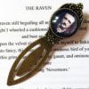 Edgar Allan Poe Bookmark - Edgar Allan Poe Gift, The Raven, Steampunk Bookmark, Tales of Mystery and Macabre, Gothic Poetry Bookmark by TheHugeManatee steampunk buy now online
