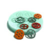Mould #483 - 7 Gears by YaroslavMoulds steampunk buy now online