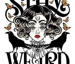 Rose and The Ravens {Stay Weird} Colour Version steampunk buy now online