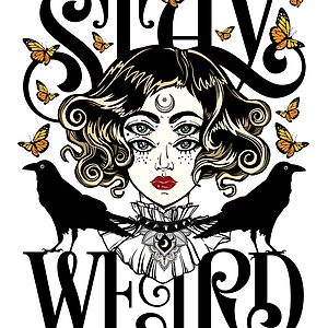 Rose and The Ravens {Stay Weird} Colour Version steampunk buy now online