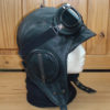 Size: S,M,L,XL, Aviator Pilot Hat, Cap, Helmet, Motorcycle, Real Black Leather for Men and Women CA07 by CoteCuir steampunk buy now online