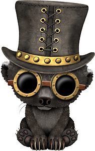 Steampunk Baby Honey Badger steampunk buy now online