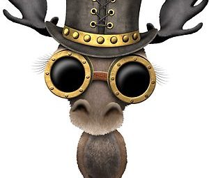 Steampunk Baby Moose steampunk buy now online