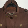 Steampunk Brown Cropped Jacket by spart1cus steampunk buy now online