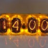 Steampunk IN-12 Nixie Tubes Clock and Calendar with Yellow Led Backlight. 110/220V Power Adapter as GIFT! by CoolElectronic steampunk buy now online